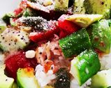大好き❤️サラダご飯♪作り方4写真