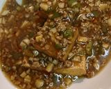厚揚げのひき肉あんがけ作り方4写真