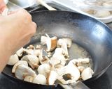 木の子とほたてのぱっと！トマトグラタン作り方1写真