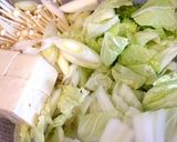 小鍋でひとりキムチ鍋＆雑炊♪プチッと鍋で作り方1写真