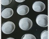 小さな贈り物・あんこin抹茶ケーキ作り方6写真