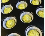 小さな贈り物・あんこin抹茶ケーキ作り方8写真