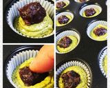 小さな贈り物・あんこin抹茶ケーキ作り方9写真