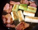 長葱とベーコンのさっぱりお酢煮作り方3写真