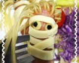 髪の生えたソーセー人☆ハロウィンにも作り方9写真