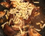 簡単☆しいたけのにんにくチーズ味作り方2写真