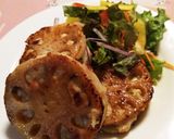 簡単&時短!れんこんのはさみ焼き作り方6写真