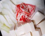 豆腐カニカマ旨煮作り方1写真