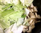 キャベツ&エリンギのアンチョビにんにく炒作り方5写真