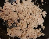 美味♪塩麹鶏ミンチとレンジもやしの炒め物作り方2写真