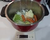 キャベツの味噌汁〔ホットクック〕作り方2写真