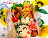 ドラキュラしんちゃん♡ハロウィン弁当作り方8写真