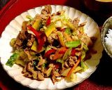 回鍋肉定食作り方1写真
