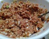 フライパンとキャベツで蒸し焼売作り方1写真
