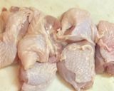 鶏もも肉で豚の角煮風煮込み作り方1写真