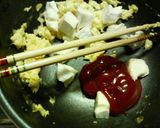 ✿洋風❀卵とクリームチーズの✿おにぎり作り方2写真