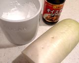 オイスターソースで大根の煮物作り方1写真