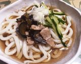 覚書用／豚肉となすの甘辛炒め冷やしうどん作り方5写真