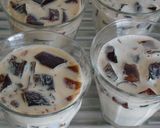 コーヒーゼリーｉｎミルクゼリー作り方7写真