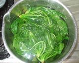 海老ほうれん草の野菜炒め♪簡単作り方3写真