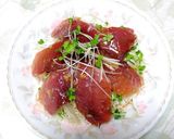 かつおのカルパッチョ サラダ仕立て作り方3写真