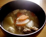 お家の余り物で美味しい豚汁☆作り方8写真