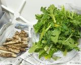 簡単材料２個。大根葉と卵のふりかけ。作り方4写真