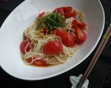 イタリアンな和風あじ♪トマトそうめん。作り方5写真