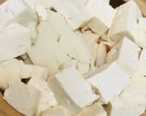 目玉鍋●豆腐＆きしめんのキムチ鍋作り方1写真