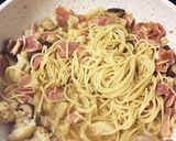 簡単！節約！キノコとベーコンのパスタ！作り方4写真