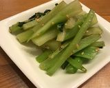 ブロッコリーの茎のダシ塩炒め作り方5写真