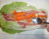 白菜豚肉ミルフィーユ鍋♪簡単作り方5写真
