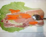 白菜豚肉ミルフィーユ鍋♪簡単作り方4写真