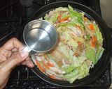 白菜豚肉ミルフィーユ鍋♪簡単作り方9写真