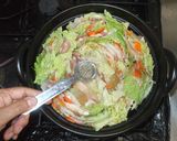 白菜豚肉ミルフィーユ鍋♪簡単作り方10写真