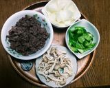 忙しい朝に簡単❗焼肉弁当✨(^q^)☺⛄作り方3写真