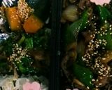 忙しい朝に簡単❗焼肉弁当✨(^q^)☺⛄作り方6写真