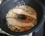 旦那絶賛★塩鮭としめじの炊き込みご飯作り方6写真