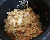 旦那絶賛★塩鮭としめじの炊き込みご飯作り方7写真