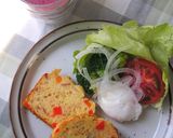 ベーコンと玉葱の塩ケーキ作り方5写真