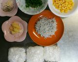 ガーリック醤油風味チャーハン作り方1写真