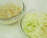 ～居酒屋風～チョレギたれのラーメンサラダ作り方1写真