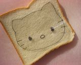 キティちゃんのサンドイッチ弁当作り方2写真