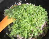 大根の葉消費！大根の茎と挽肉ふりかけ作り方7写真