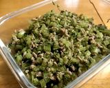 大根の葉消費！大根の茎と挽肉ふりかけ作り方9写真