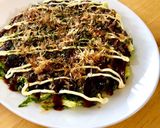 白菜の外葉をムダなく美味しく♫お好み焼き作り方6写真
