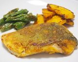 イナダと野菜のカレー粉炒め♪作り方7写真