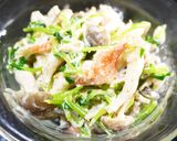 レンジ☆青梗菜とカニカマの胡麻マヨサラダ作り方14写真