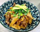 牛モモ肉とゴボウの炒め煮作り方7写真