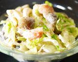 レンジ☆青梗菜とカニカマの胡麻マヨサラダ作り方24写真